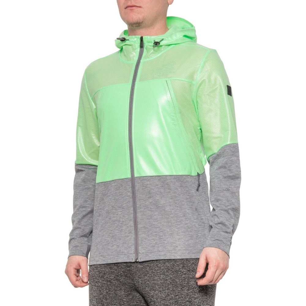 NWT $120 Under Armour Hybrid Windbreaker Hoodie Jacket